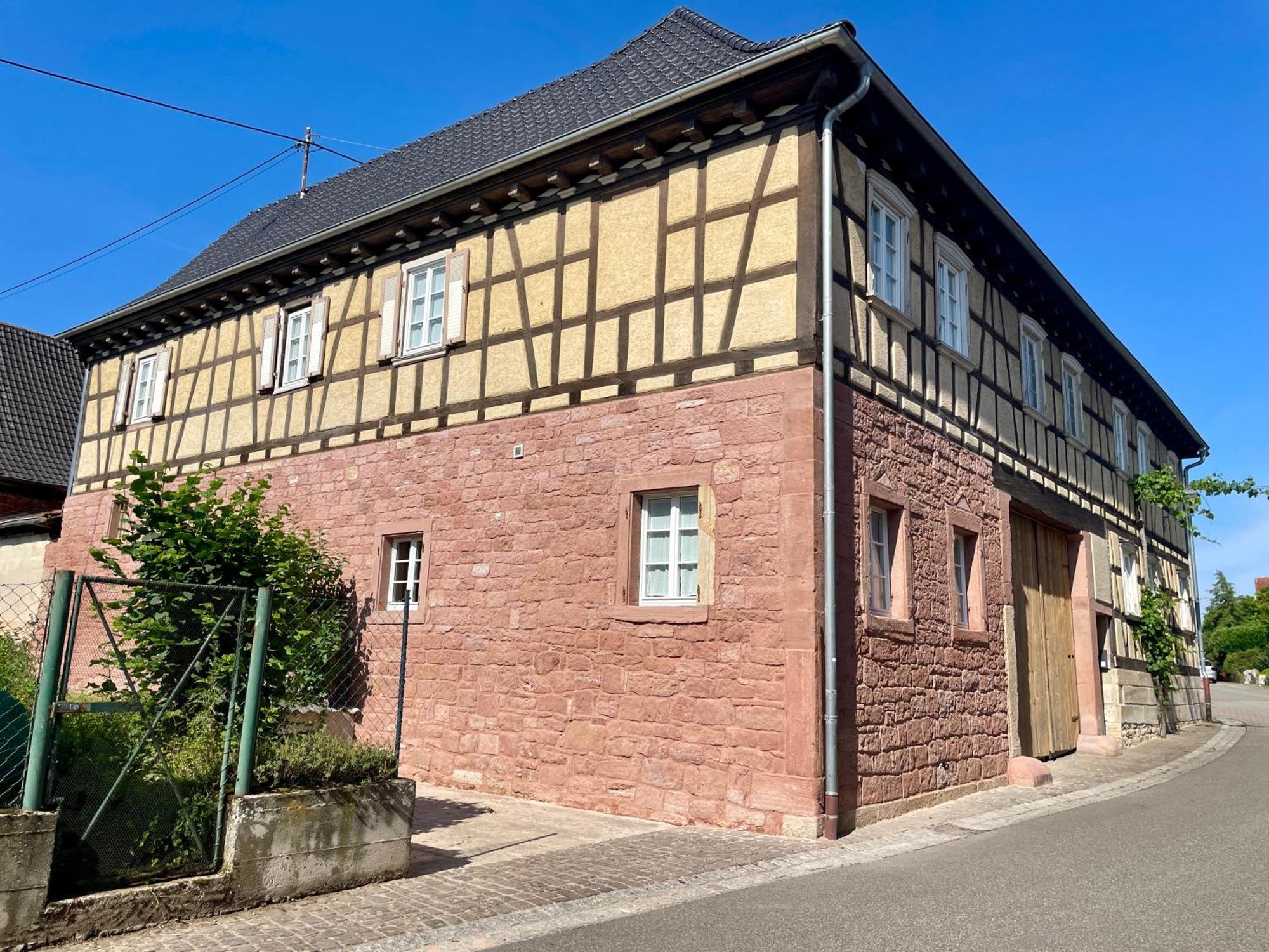 Вілла Auszeit - Historisches Ferienhaus In Der Sudpfalz Dierbach Екстер'єр фото