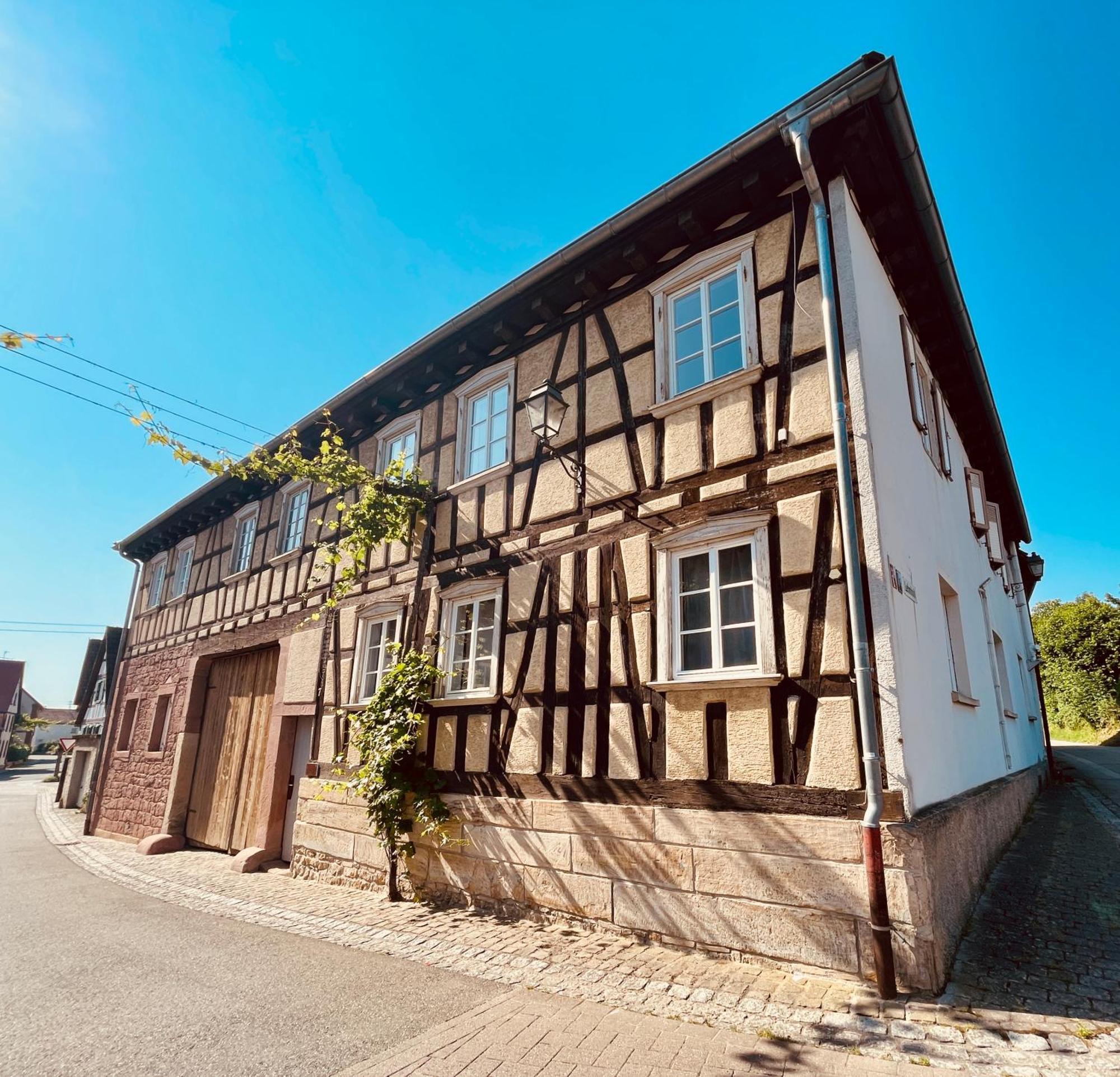 Вілла Auszeit - Historisches Ferienhaus In Der Sudpfalz Dierbach Екстер'єр фото